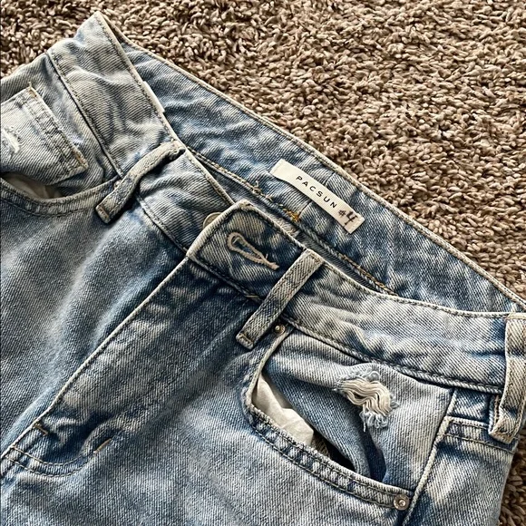 PACSUN Light Blue Women's Jeans - Picture 3 of 7
